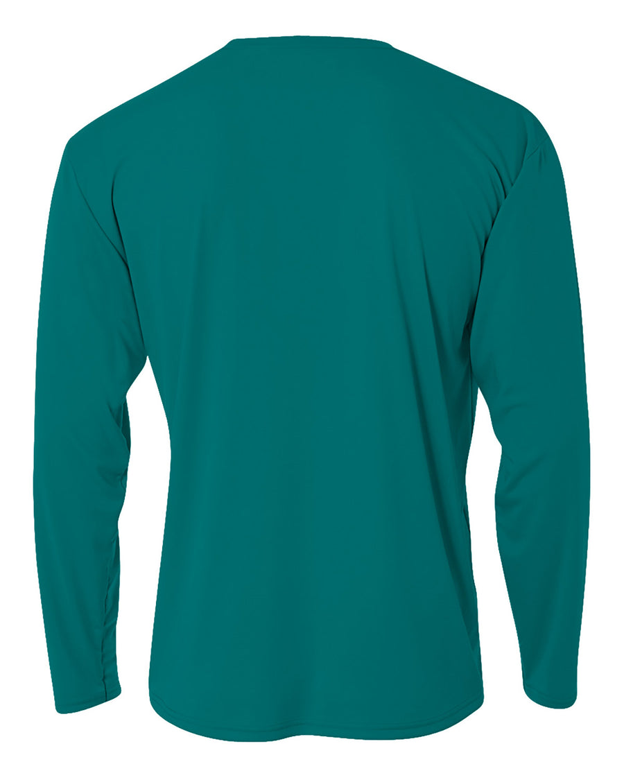 Men's Cooling Performance Long Sleeve T-Shirt - Teal