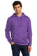 District DT6100 - Unisex V.I.T. Fleece Hoodie - Heather Purple