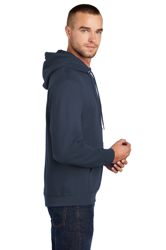 Unisex Core Fleece Pullover Hoodie - Navy
