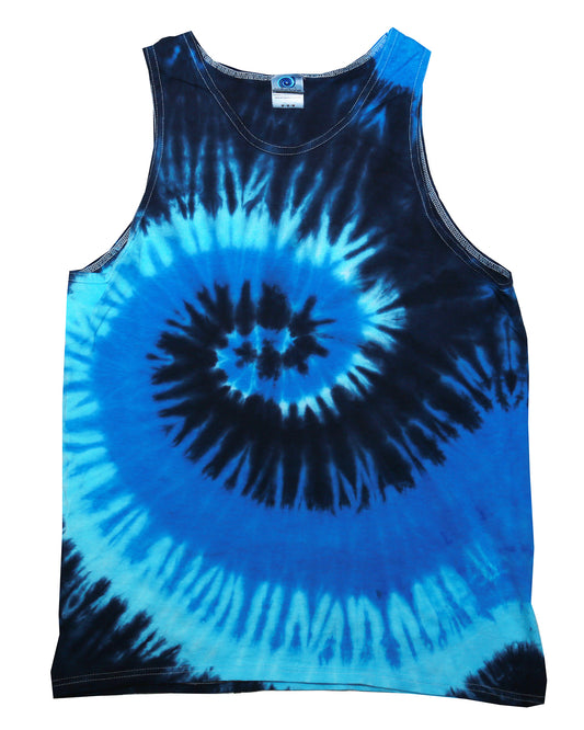 Unisex 100% Cotton Tank Top - Blue Ocean