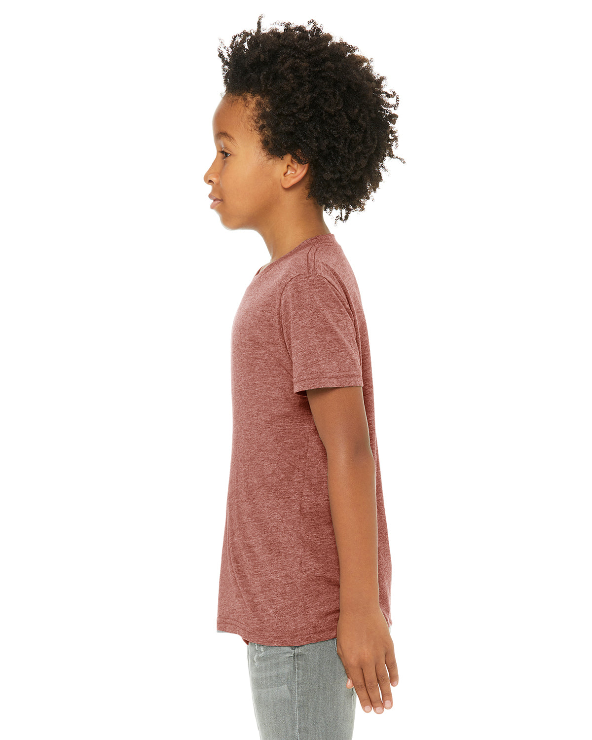 Youth Triblend Short-Sleeve T-Shirt - Mauve Triblend
