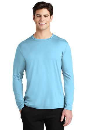 Unisex Posi-UV Pro Long Sleeve Tee - Light Blue