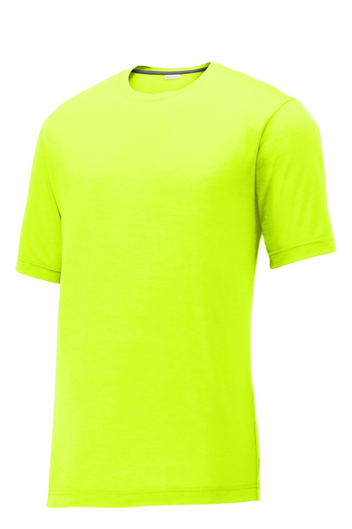 Unisex PosiCharge Competitor Cotton Touch Tee - Neon Yellow