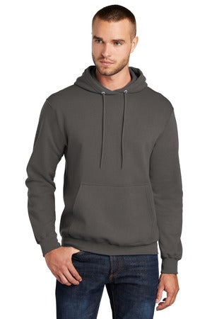 Unisex Tall Core Fleece Pullover Hoodie - Charcoal