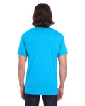Lightweight Softstyle T-Shirt - Heather Caribbean Blue