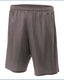 A4 N5293 - Unisex Seven Inch Inseam Mesh Short - Graphite