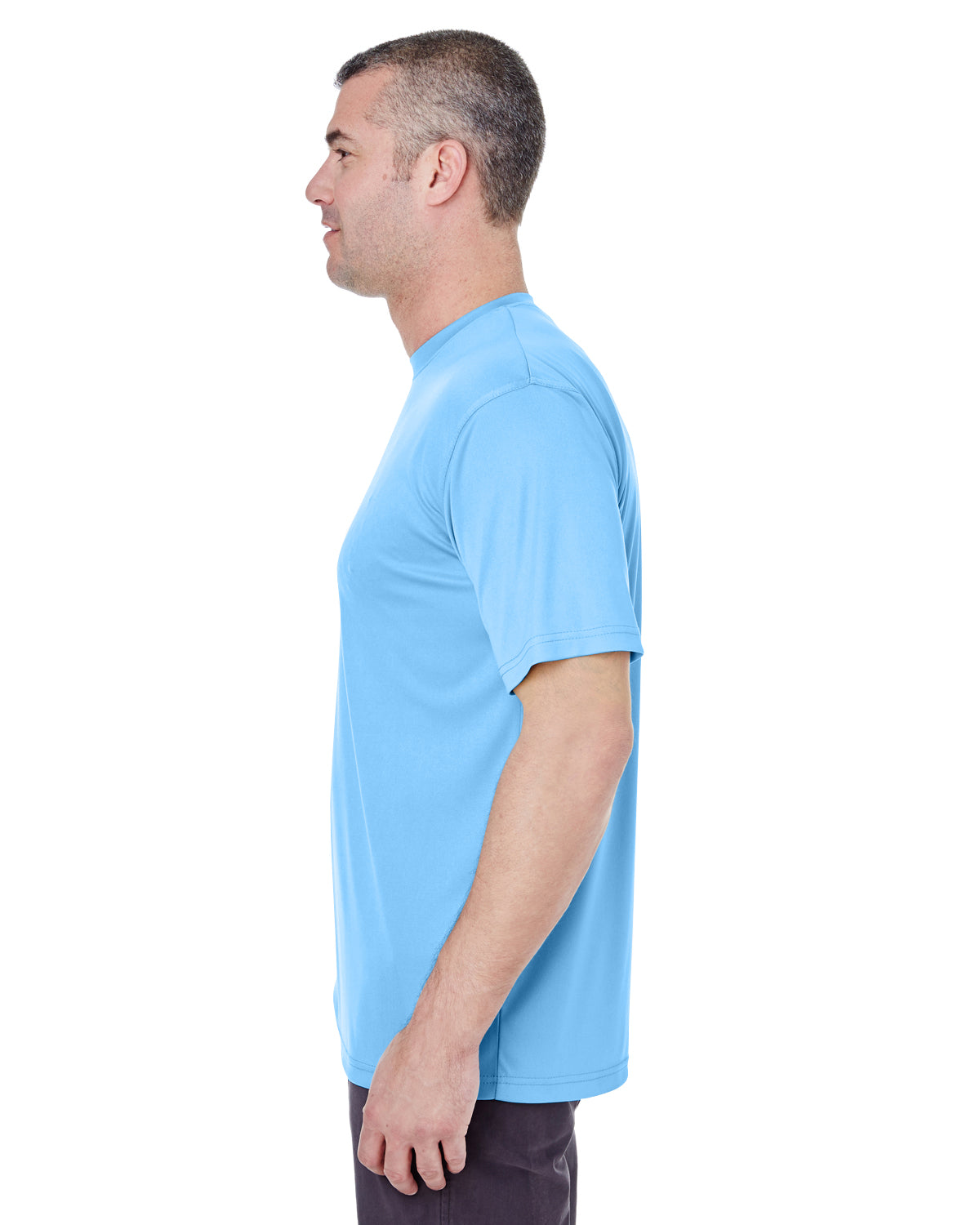 Men's Cool & Dry Basic Performance T-Shirt - Columbia Blue