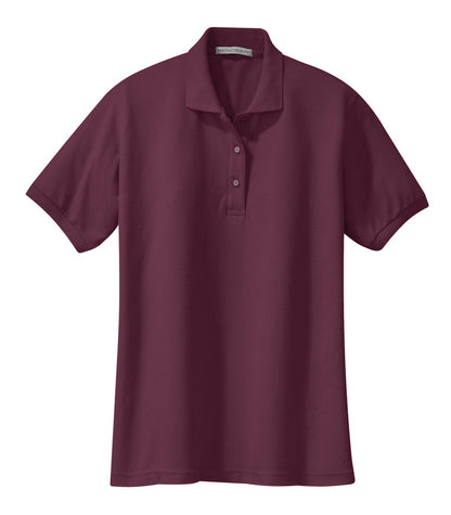 Women's Silk Touch Polo - Maroon