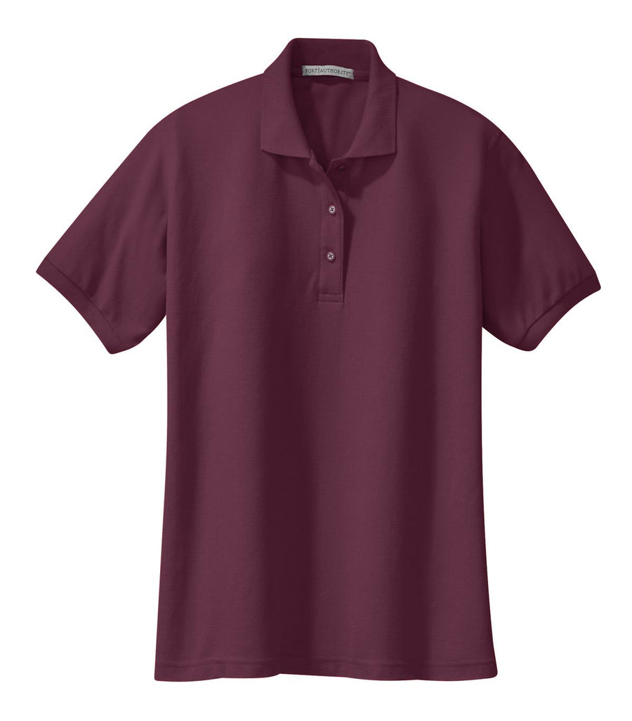 Women's Silk Touch Polo - Maroon