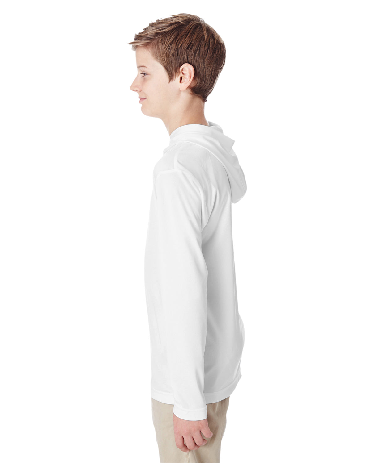 Youth Zone Performance Hoodie - White