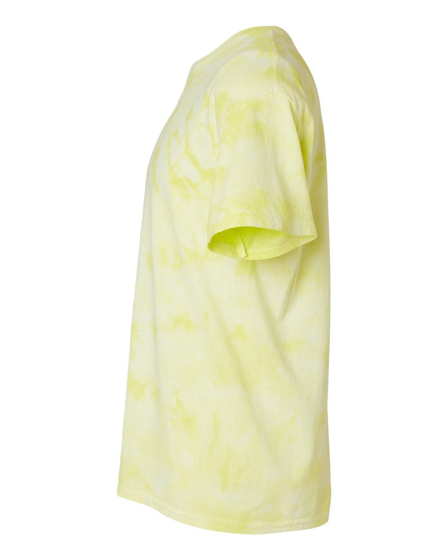 Crystal Tie Dye T-Shirt - Citron