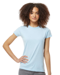Women's Slim Fit Fine Jersey Tee - Baby Blue