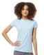 Tultex 0213TC - Women's Slim Fit Fine Jersey Tee - Baby Blue