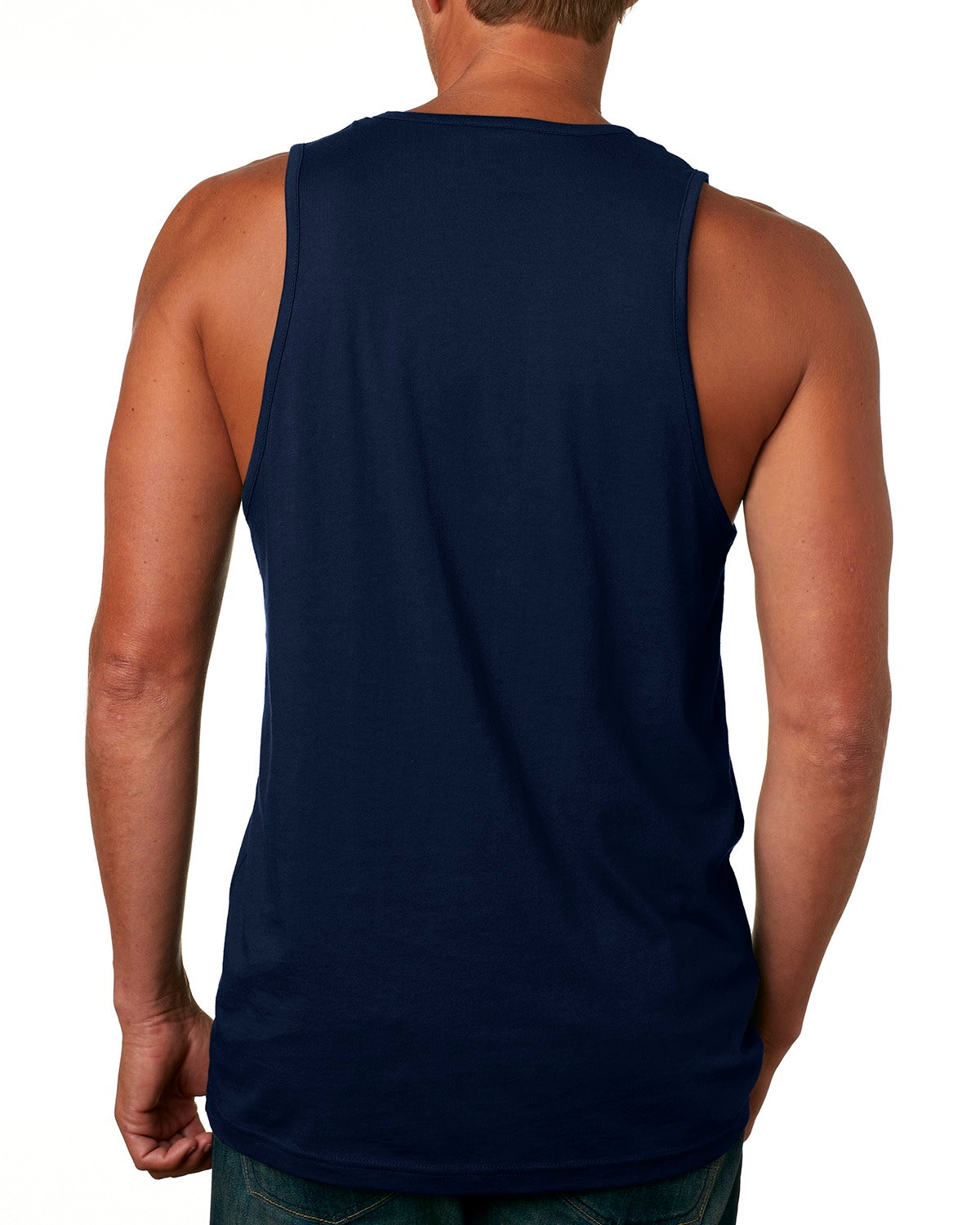 Men's Cotton Tank - Midnight Navy