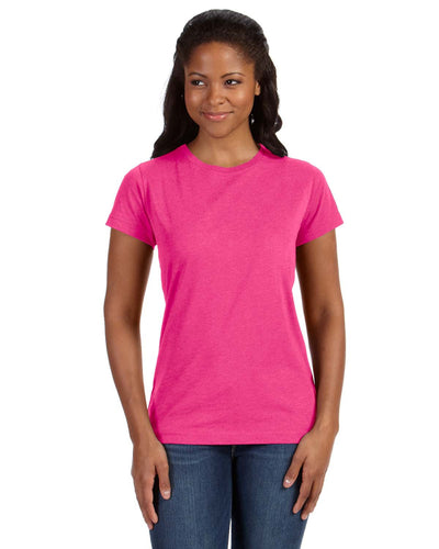 Women's Fine Jersey T-Shirt - Vintage Hot Pink