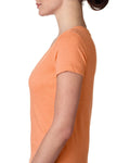 Women's Triblend Deep V - Vintage Light Orange