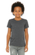Bella + Canvas 3001YCVC - Youth Jersey T-Shirt - Heather Dark Gray