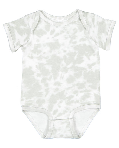 Infant Fine Jersey Bodysuit - Haze Tie Dye