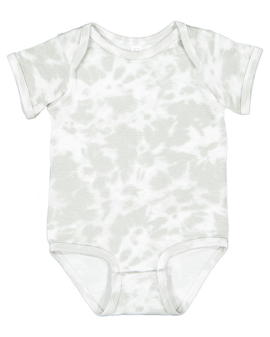 Infant Fine Jersey Bodysuit - Haze Tie Dye