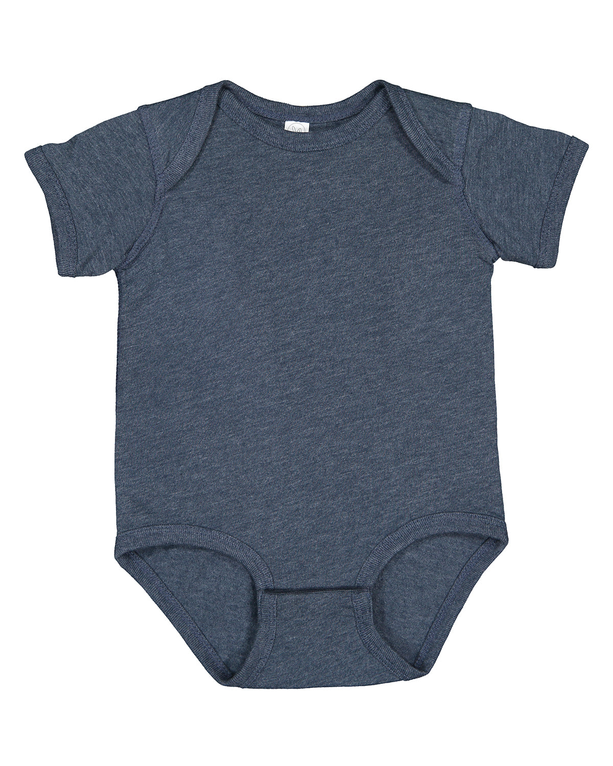 Infant Fine Jersey Bodysuit - Vintage Denim