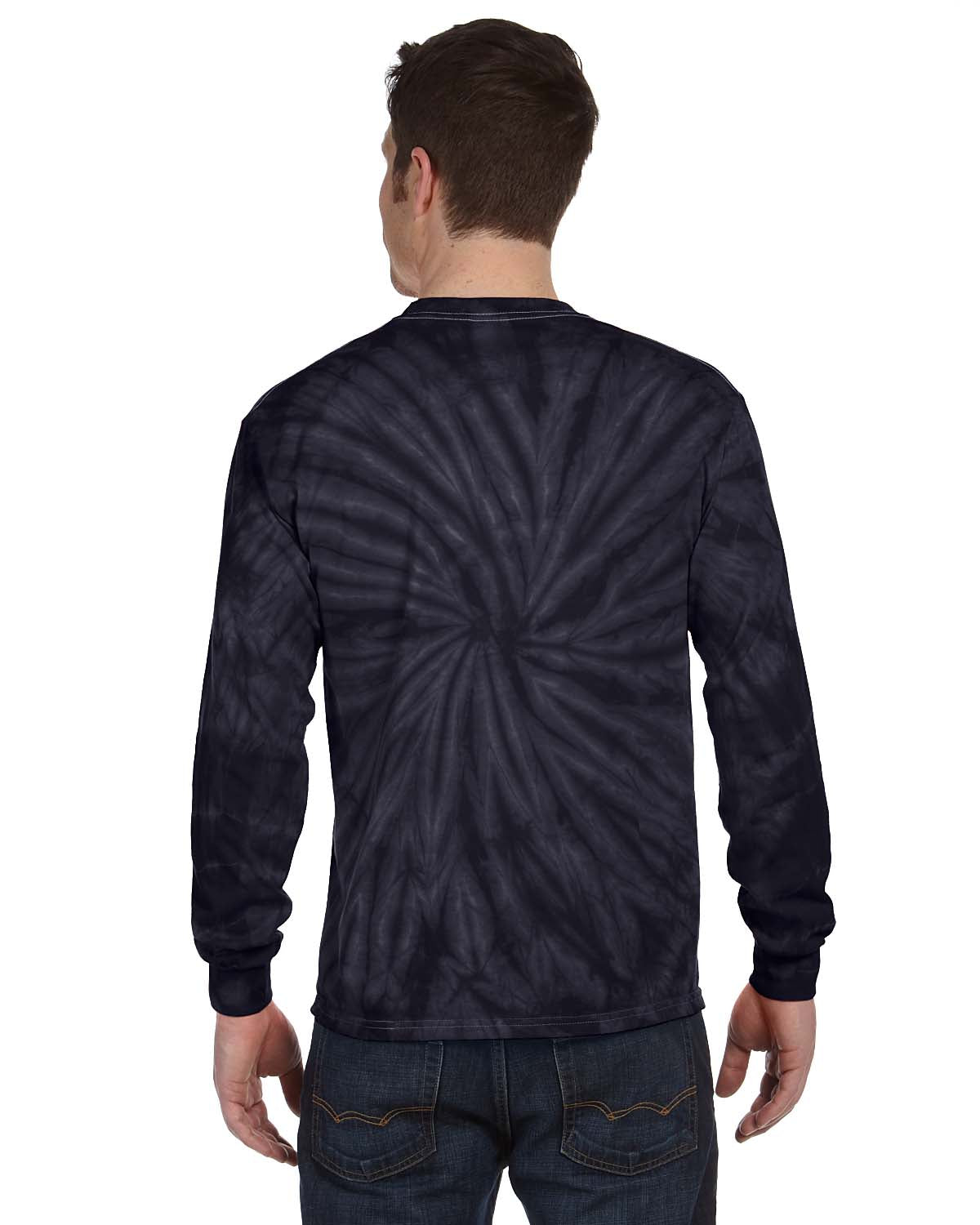 Unisex 100% Cotton Long-Sleeve T-Shirt - Spider Navy
