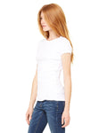 Women's Baby Rib Short-Sleeve T-Shirt - White