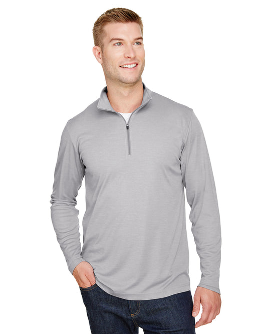 Men's Zone Sonic Heather Performance Quarter-Zip - Athletic Heather