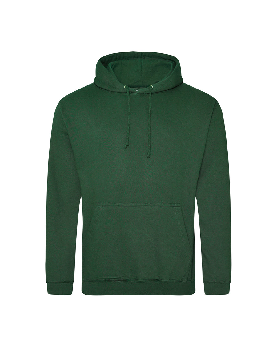 Unisex 80/20 Midweight College Hoodie - Bottle Green