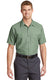Red Kap SP24 - Industrial Short Sleeve Work Shirt - Light Green