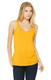 Bella + Canvas 8430 - Women's Triblend Racerback Tank - Yellow Gold Triblend