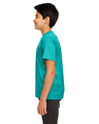 Youth Cool & Dry Sport Performance Interlock T-Shirt - Jade