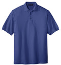 Unisex Silk Touch Polo - Med Blue
