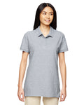 Women's Premium Cotton® Women's Double Piqué Polo - Sport Gray