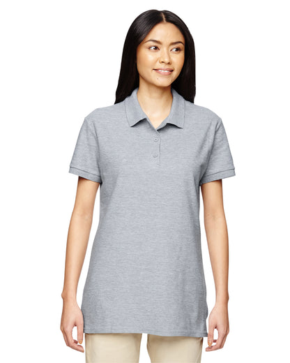 Women's Premium Cotton® Women's Double Piqué Polo - Sport Gray