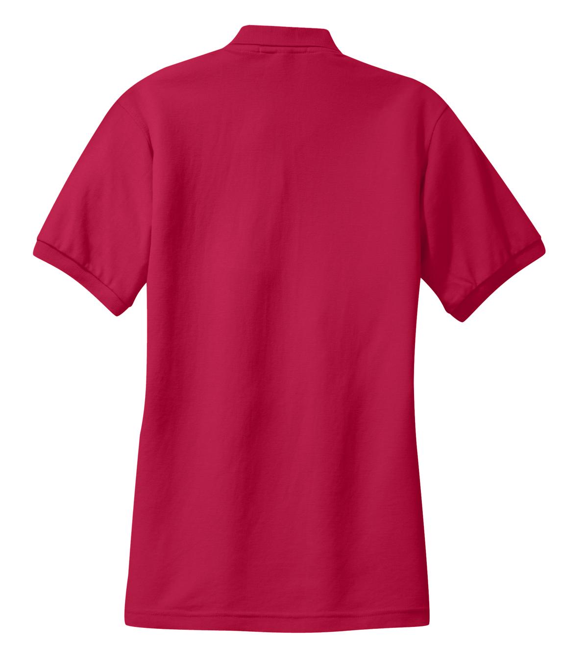 Women's Silk Touch Polo - Red