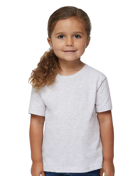 Toddler Cotton Jersey T-Shirt - Ash