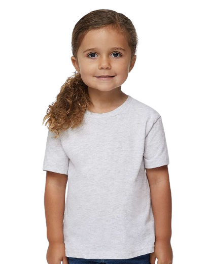 Toddler Cotton Jersey T-Shirt - Ash