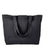 BAGedge BE102 - Cotton Twill Horizontal Shopper - Black