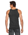 Unisex Poly-Cotton Tank - Heather Black