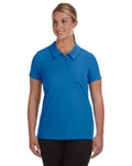 Women's Performance 3-Button Mesh Sport Shirt - Sport Royal