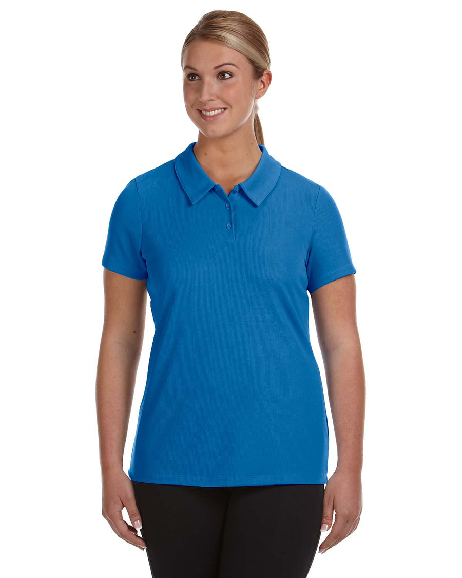 Women's Performance 3-Button Mesh Sport Shirt - Sport Royal