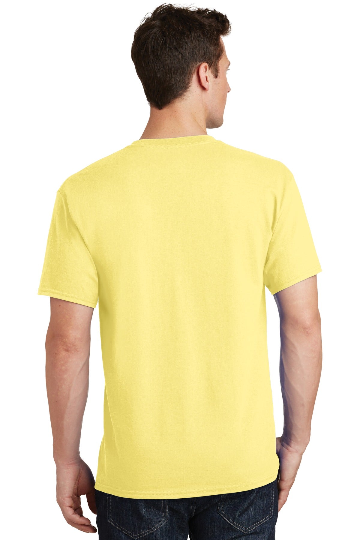 Unisex Core Cotton Tee - Yellow