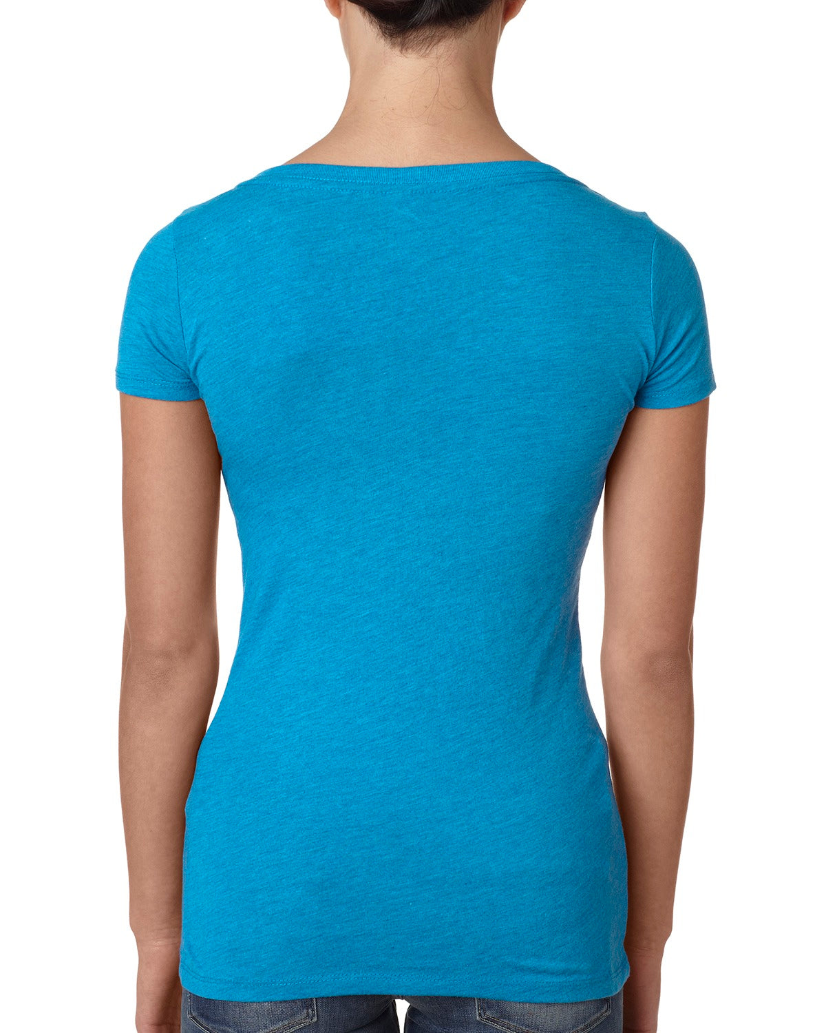 Women's Triblend Scoop - Vintage Turquoise