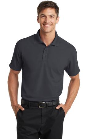 Unisex Dry Zone Grid Polo - Battleship Gray
