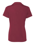Women's Performance 3-Button Mesh Sport Shirt - Sport Maroon