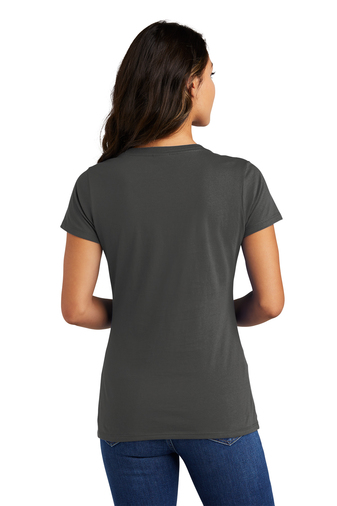 Women's Fan Favorite V-Neck Tee - Charcoal