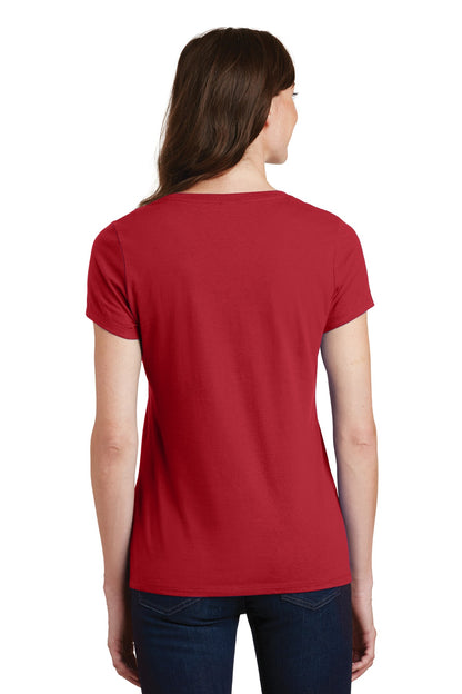Women's Fan Favorite V-Neck Tee - Team Cardinal