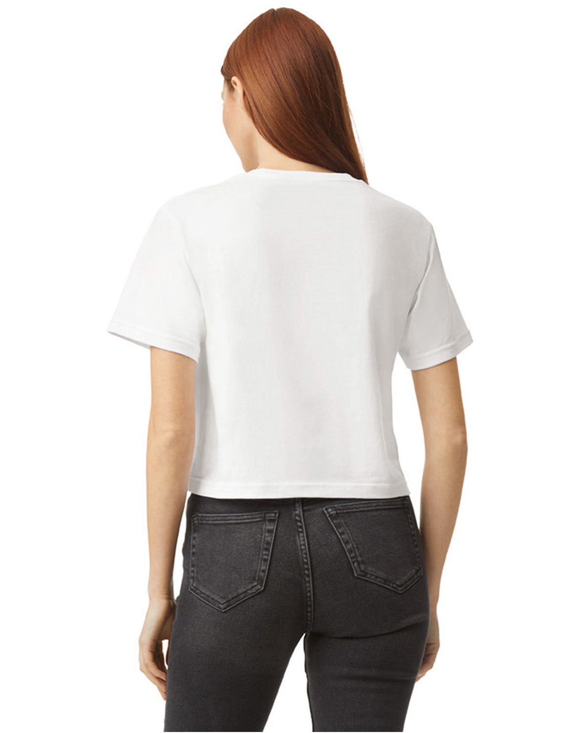 Women's Fine Jersey Boxy T-Shirt - White