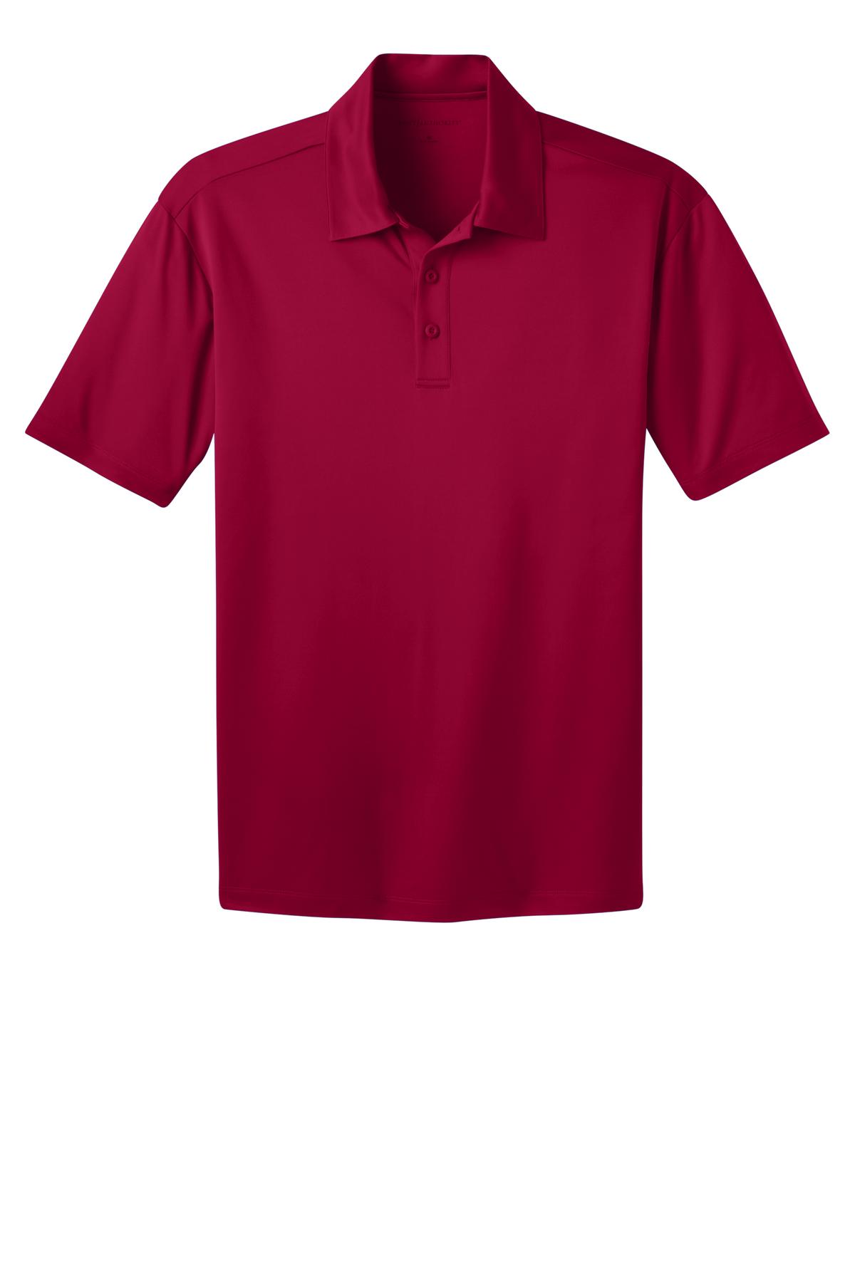 Unisex Silk Touch Performance Polo - Red