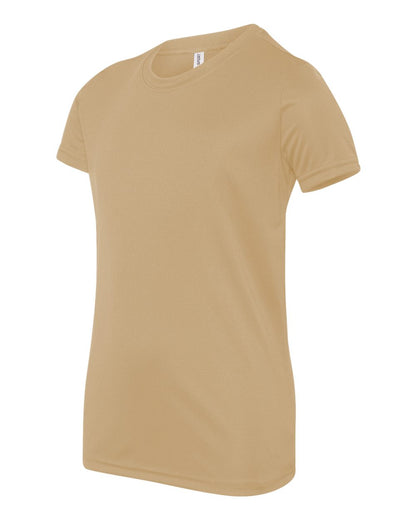 Youth Performance Short-Sleeve T-Shirt - Sport Vegas Gold